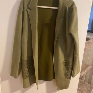 Green unique blazer